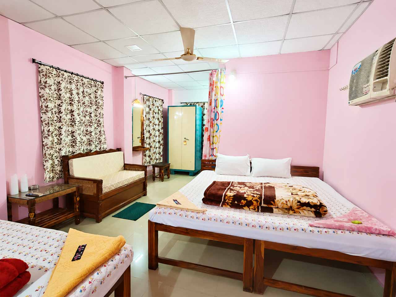 Family Quad Room with Private Balcony & Terrace